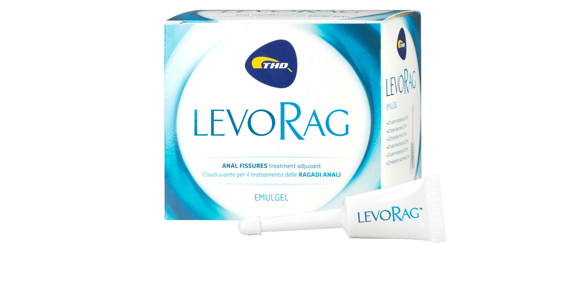 LEVORAG Crema gel fisuras anales