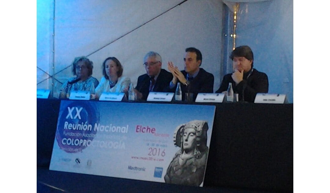 XX Reunión Fundación Nacional Española de Coloproctologia –Elche– 2016