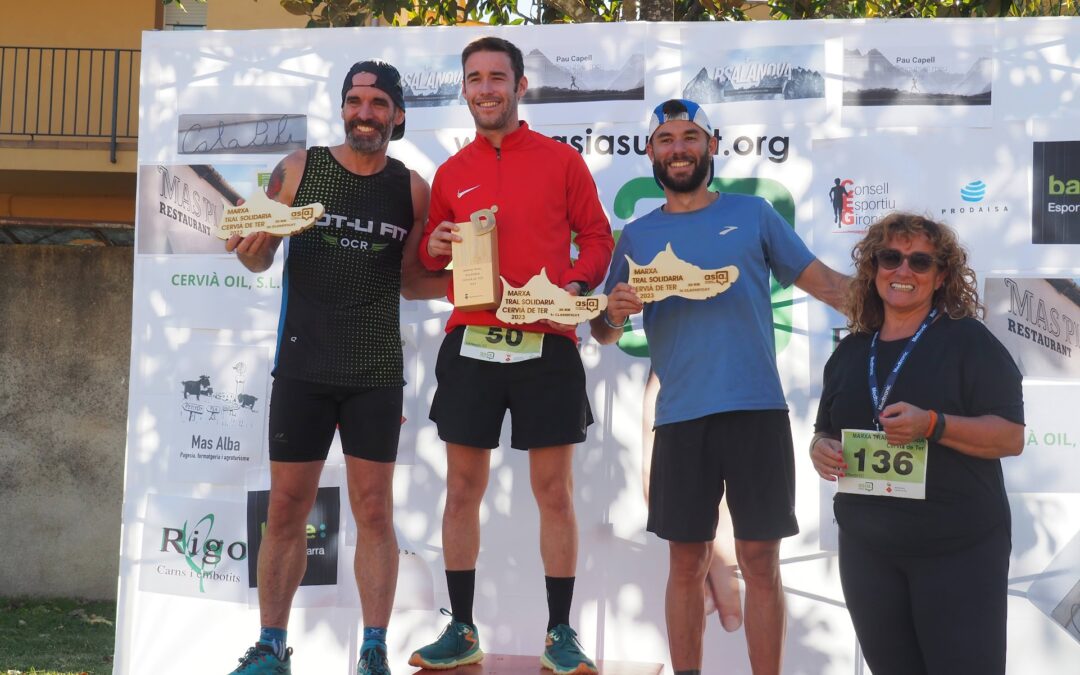 Cursa/trail 2023 con la presencia de Pau Capell y Roger Salanova