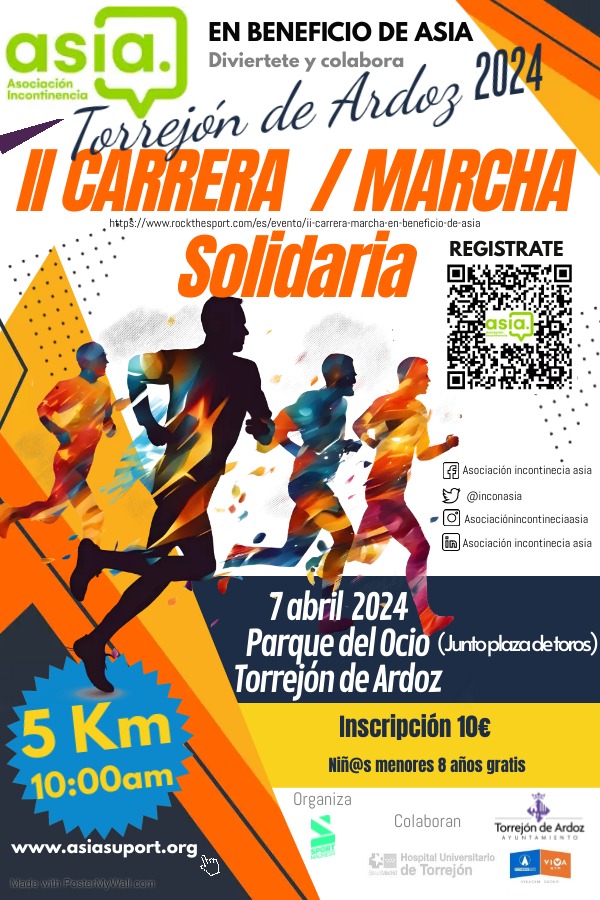 ii Carrera solidaria ASIA - Torrejón de Ardoz 2024