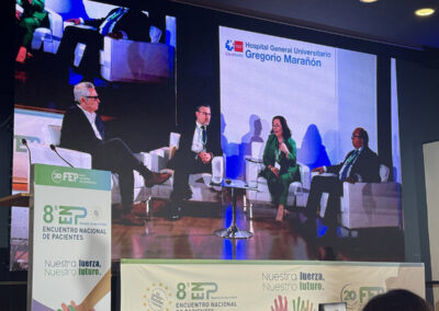 8 Encuentro nacional de pacientes en el foro FEP en Madrid