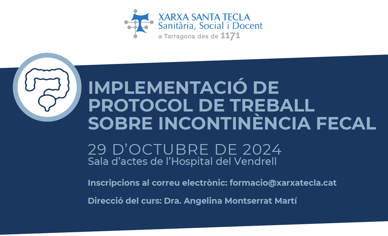 IMPLEMENTACIÓ DE PROTOCOL DE TREBALL SOBRE INCONTINÈNCIA FECAL