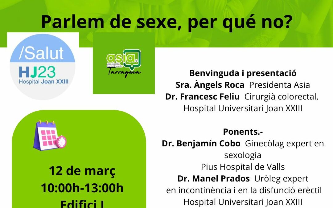 Jornada de Incontinencia Fecal y Urinaria (12-03-2025)